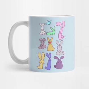 Pastel Bunnies! Mug